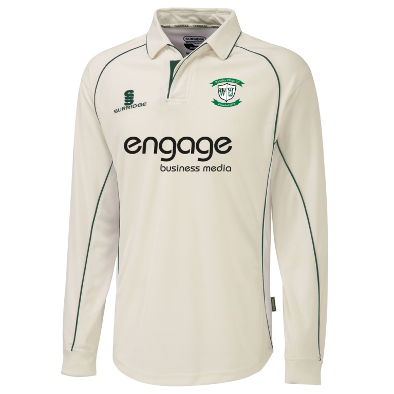 Whiteley Village Cricket Club Premier Long Sleeve Playing Shirt