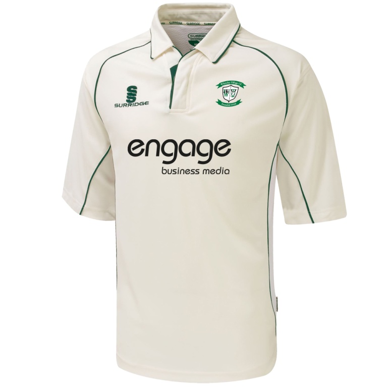 Whiteley Village Cricket Club Premier 3/4 Sleeve Playing Shirt