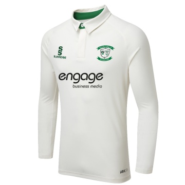 Whiteley Village Cricket Club Senior Long Sleeved Tek Playing Shirt