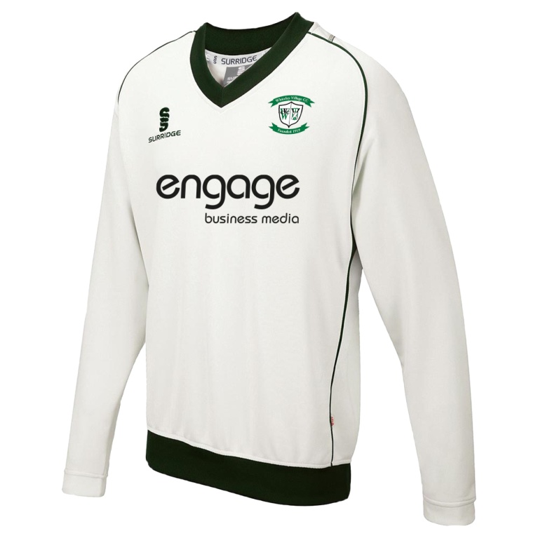 Whiteley Village Cricket Club Curve Long Sleeve Sweater