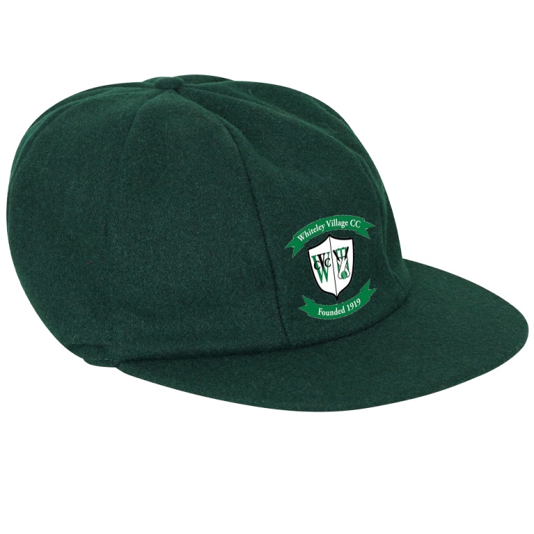 WHITELEY CC Baggy Cricket Cap - Bottle Green