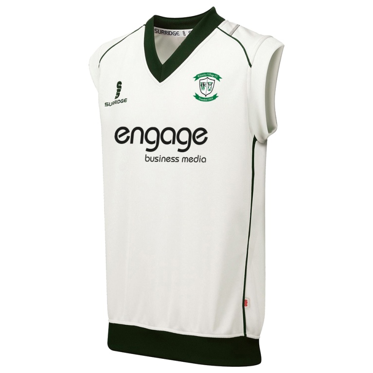 Whiteley Village Cricket Club Curve Sleeveless Sweater